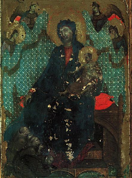 Duccio di Buoninsegna The Madonna of the Franciscans Spain oil painting art